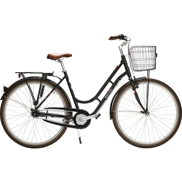 SCO Classic damecykel 28" - sort - 7 indvendige gear